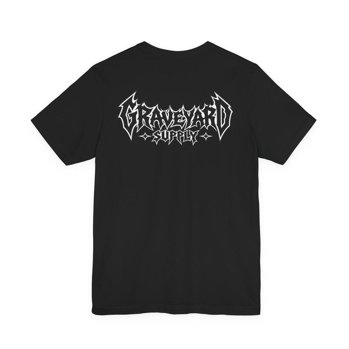Unisex Black GRAVEYARD SUPPLY Shirt